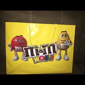Large M&M World New York Shopping Bag